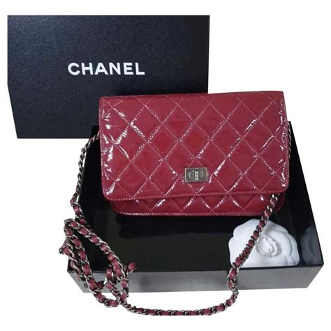 chanel red woc|chanel reissue woc.